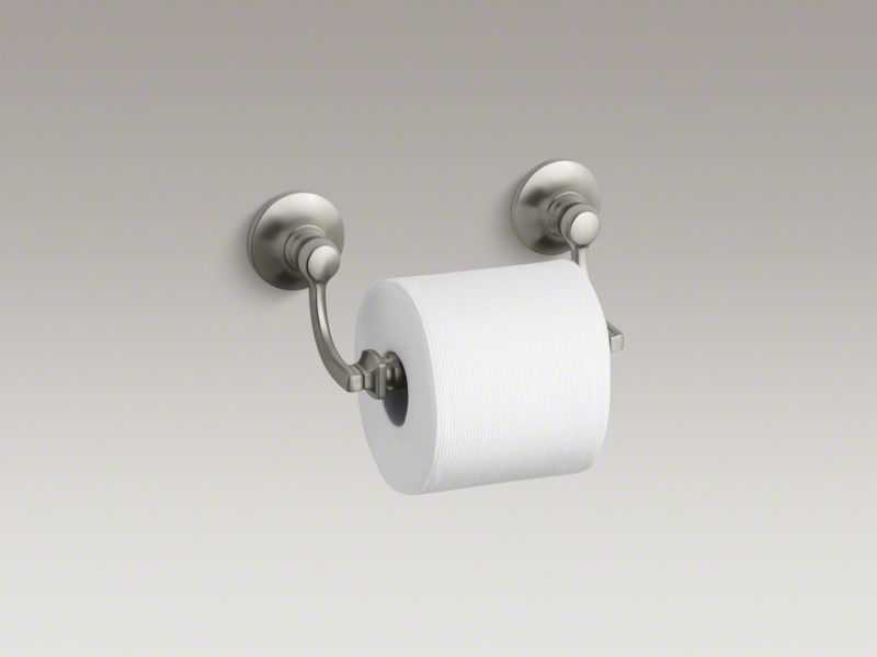 Plimpton & Hills - Kohler K-11415-BN Bancroft Toilet Paper Holder - Vibrant  Brushed Nickel