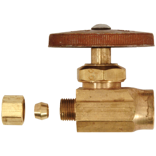 Brass Craft 90 Deg Brass Elbow, 1/4 inch x 1/4 inch, Compression x